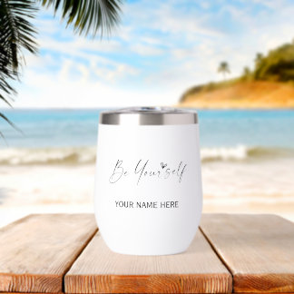 Soyez vous-même, Moderne Typographie Simple