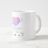 Soyez vous-même quoi qu'ils disent - mug géant (Devant droit)