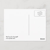 Soyez Vrai Avec Vous - Carte Postale (Dos)