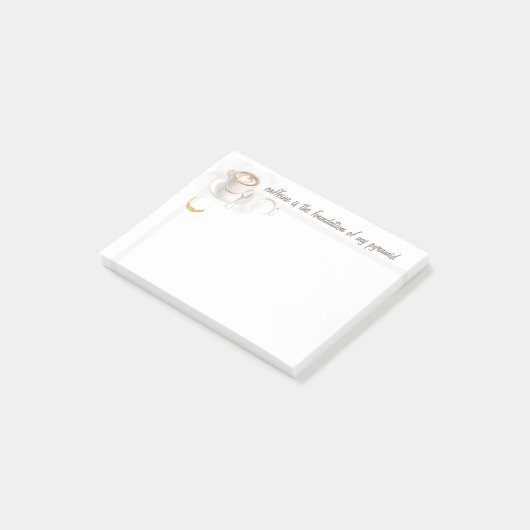 Soyez vraie note de post-it d'humour de pyramide (Incliné)