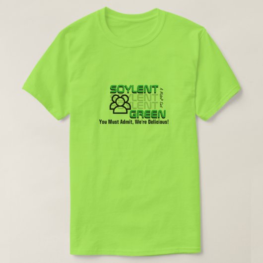 Soylent Green - Een MisterP Shirt (Design voorkant)