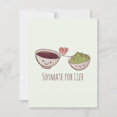 Soymate voor het Leven Notitiekaart Notitiekaartje (Voorkant)