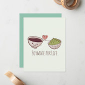 Soymate voor het Leven Notitiekaart Notitiekaartje (Voorkant / Achterkant in situ)