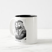 Soyons amis Mug de l'amitié juive arabe (Devant gauche)