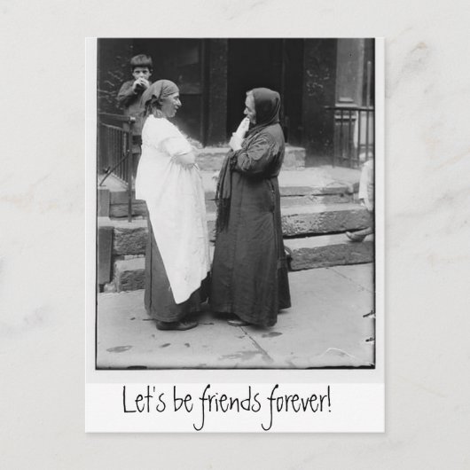Soyons amis pour toujours Carte postale (Devant)