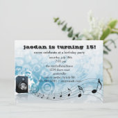 Soyons bruyants - Invitation à la fête d'anniversa (Debout devant)