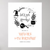 Soyons Éffrayants Halloween Affiche de bienvenue d (Devant)