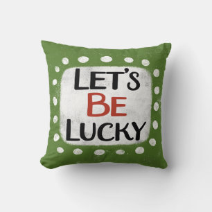 Soyons Lucky Throw Oreiller