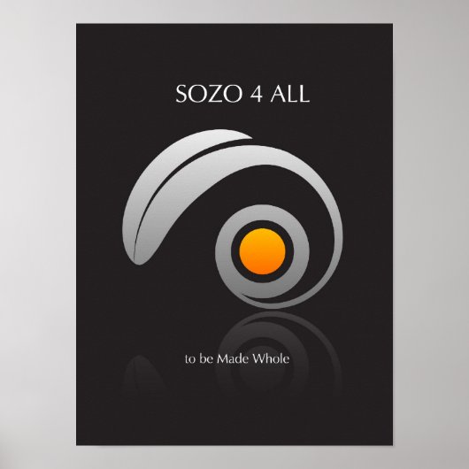 Sozo Poster - Christelijk Geloof Genezing - Bijbel (Voorkant)