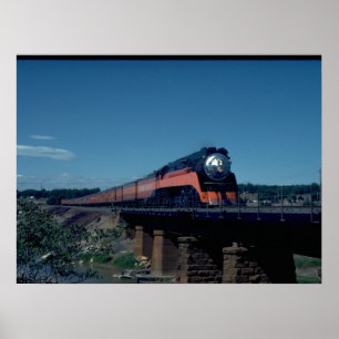 SP "Daylight"-trein, geleid door 4-8-4 #449_Trains Poster