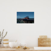 SP "Daylight"-trein onder leiding van 4-8-4 Poster (Keuken)