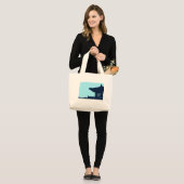 SP Korean Bell Canvas tas (Voorkant (model))