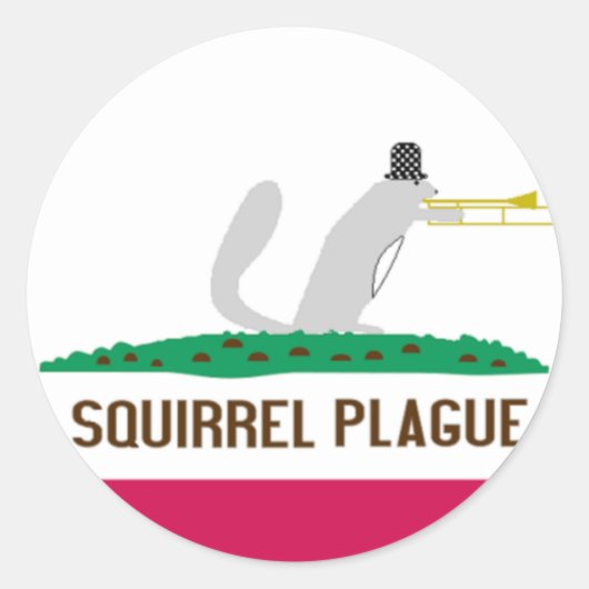 SP Ronde Sticker (Voorkant)
