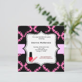 Spa Bachelorette Party Kaart (Staand voorkant)