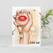 Spa Bachelorette Party Kaart (Staand voorkant)