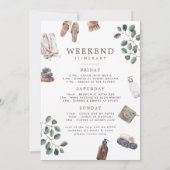 Spa Bachelorette Weekend Invitation (Dos)