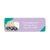 Spa Beauté Anniversaire Étiquette de adresse de fê (Devant)