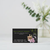 SPA & Beauty Resort Cartes de visite (Debout devant)