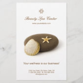 Spa Beauty Salon Thalassotherapie Flyer (Voorkant)