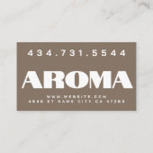 Spa Beauty Salon Visitekaartje (Achterkant)