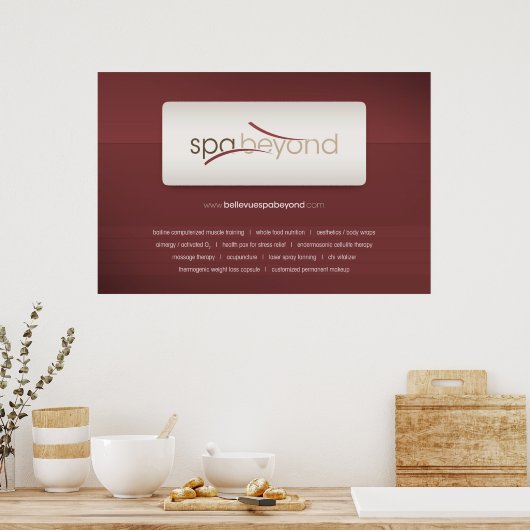 Spa Beyond Poster (Keuken)