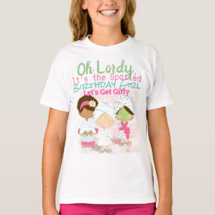 Spa Birthday Girl T-shirt