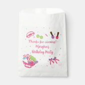 Spa Birthday Party Bedankzakje (Voorkant)