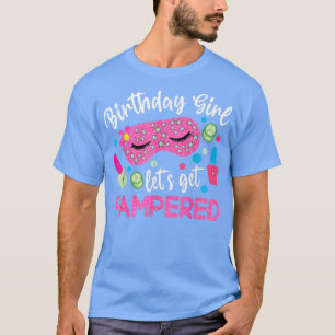 Spa Birthday Party Supplies for Girls Laten we Pa T-shirt