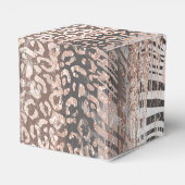 Spa Birthday Safari Glitter Bedankdoosjes (Achterkant)