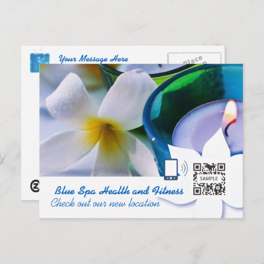 Spa bleu Modèle (Devant / Derrière)