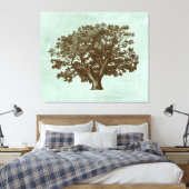 Spa-boom IV Canvas Afdruk (Insitu (Slaapkamer))