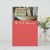 SPA BRIEFPAPIER (Staand voorkant)