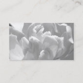 Spa - carte de visite de fleur blanche de salon (Dos)