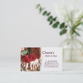 Spa - carte de visite de manucure de pédicurie de (Debout devant)