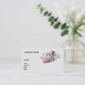 SPA CARTE DE VISITE MODÈLE BASIC (Debout devant)