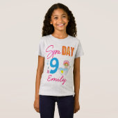 Spa Day Birthday Party T-shirt (Voorkant volledig)