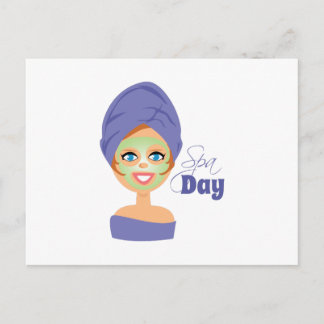 Spa Day Briefkaart