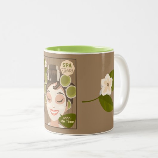 Spa Day Me Heure Mug (Devant droit)