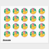 Spa Day Ronde Sticker (Vel)