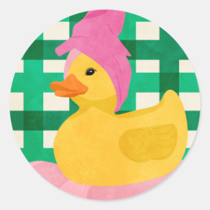Spa Day Ronde Sticker