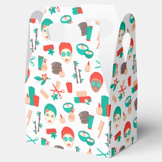 Spa Day Self Love Vibe Favor Box Bedankdoosjes (Geopend)