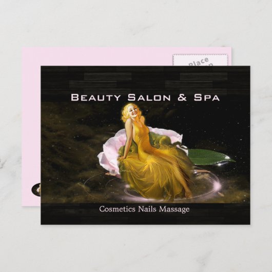 Spa de beauté 1 - Carte postale (Devant / Derrière)