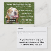 Spa de jour et carte de rendez-vous (Devant / Derrière)