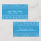 Spa de jour et carte de visite de salon (Devant / Derrière)