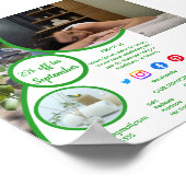 spa de santé affiche prospectus centre de bien-êtr (Coin)