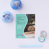 spa de santé affiche prospectus centre de bien-êtr (Simple)