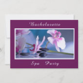 Spa Decoratie Bruidsmeisjes Spa Dag Kaart (Voorkant)