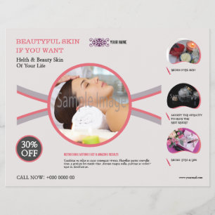 Spa en Beauty Salon Flyer