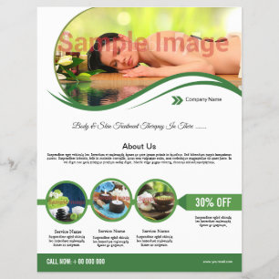 Spa en Beauty Salon Flyer