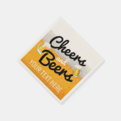 Spa en Bier|Schuimend IJskoud Bier Servet (Hoek)